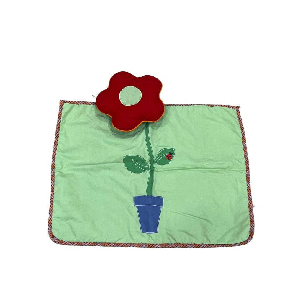 American Girl Bitty Baby Blanket & Pillow Set for Dolls